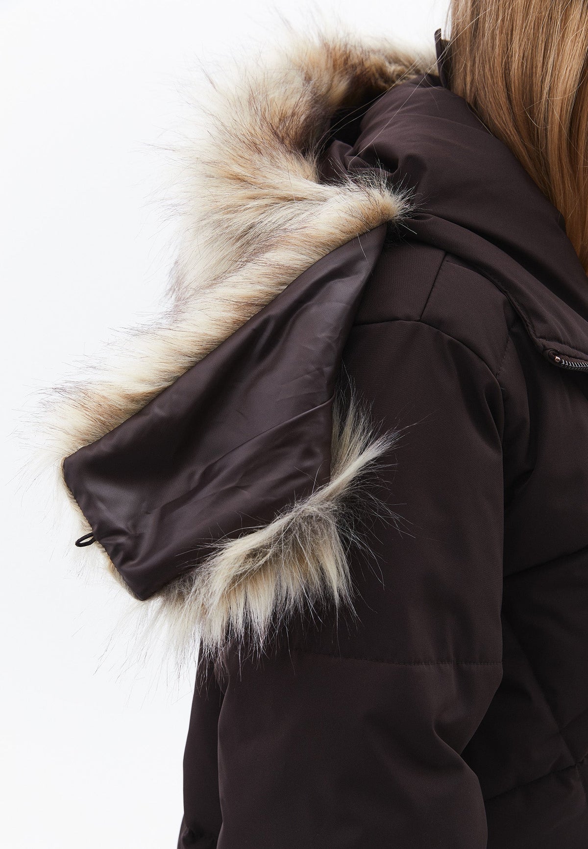 Hooded Long Coat - MOLE