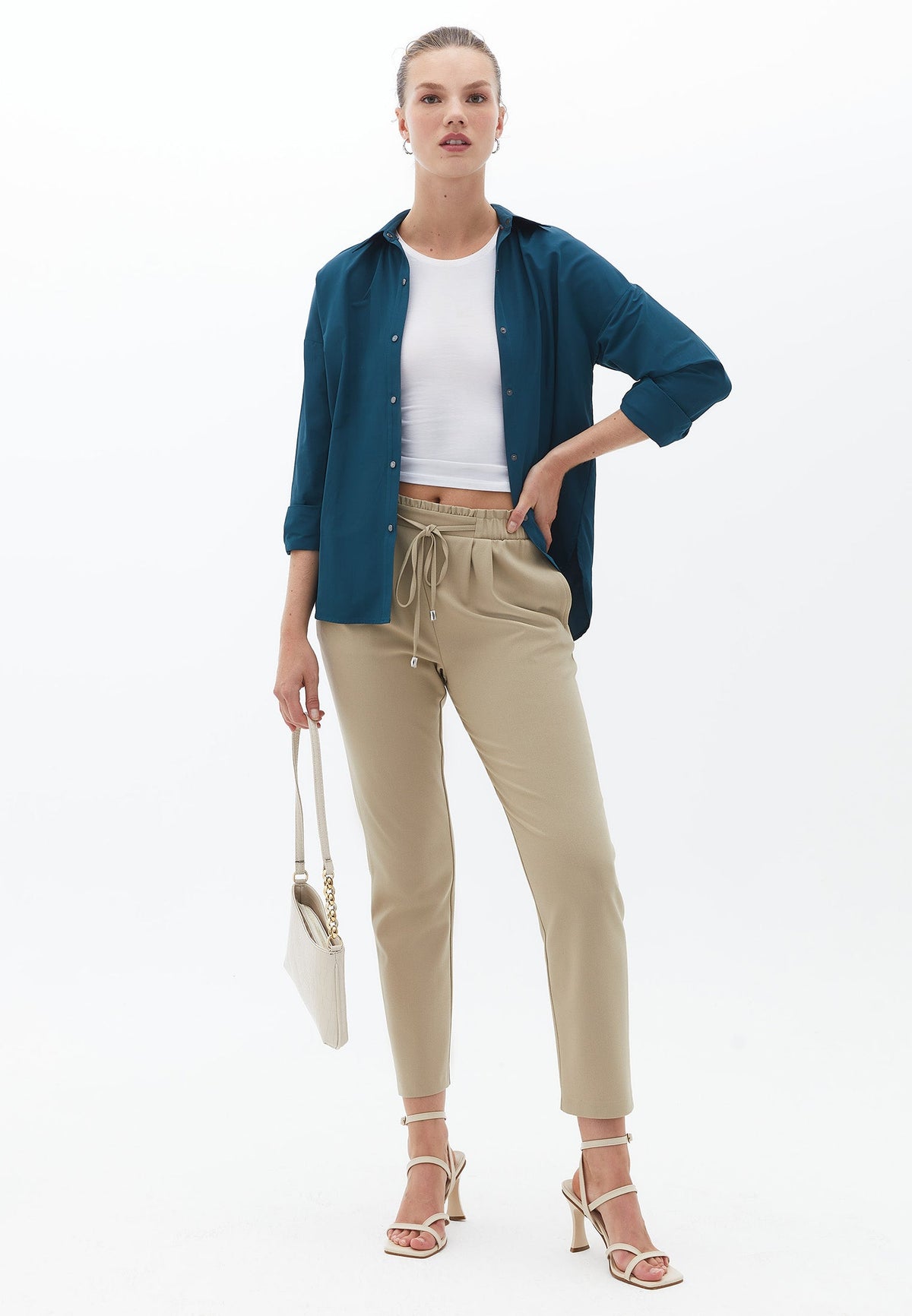50% POLYESTER 50% COTTON - REFLECTING POND
