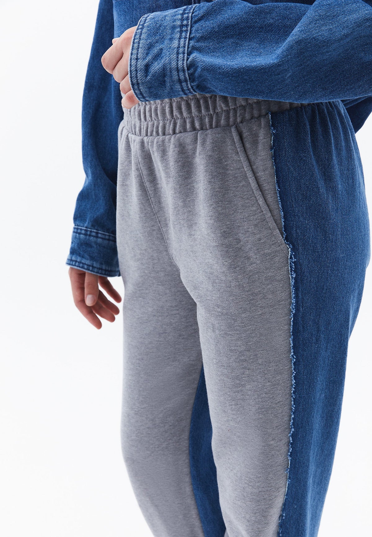 Jogger High Waist Pocket Detailed Long Trousers - RODEO DENIM