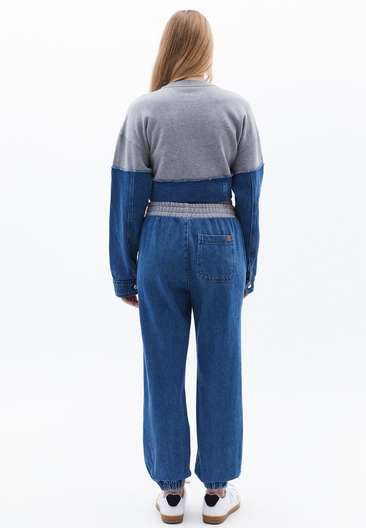 Jogger High Waist Pocket Detailed Long Trousers - RODEO DENIM