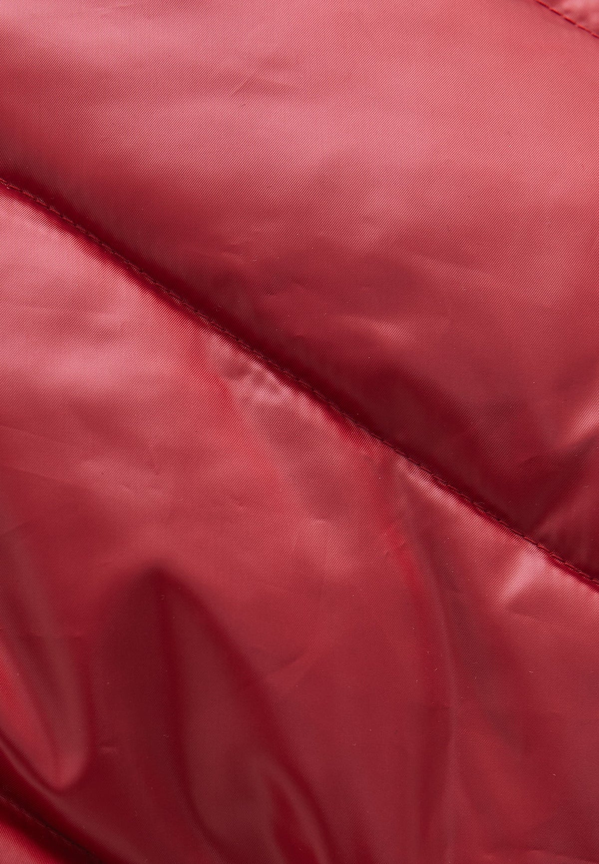 Vest With Belted Collar Detail - SAVVY RED