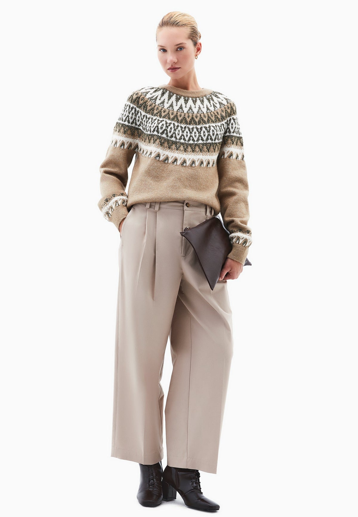 Carrot Pants - SIMPLY TAUPE
