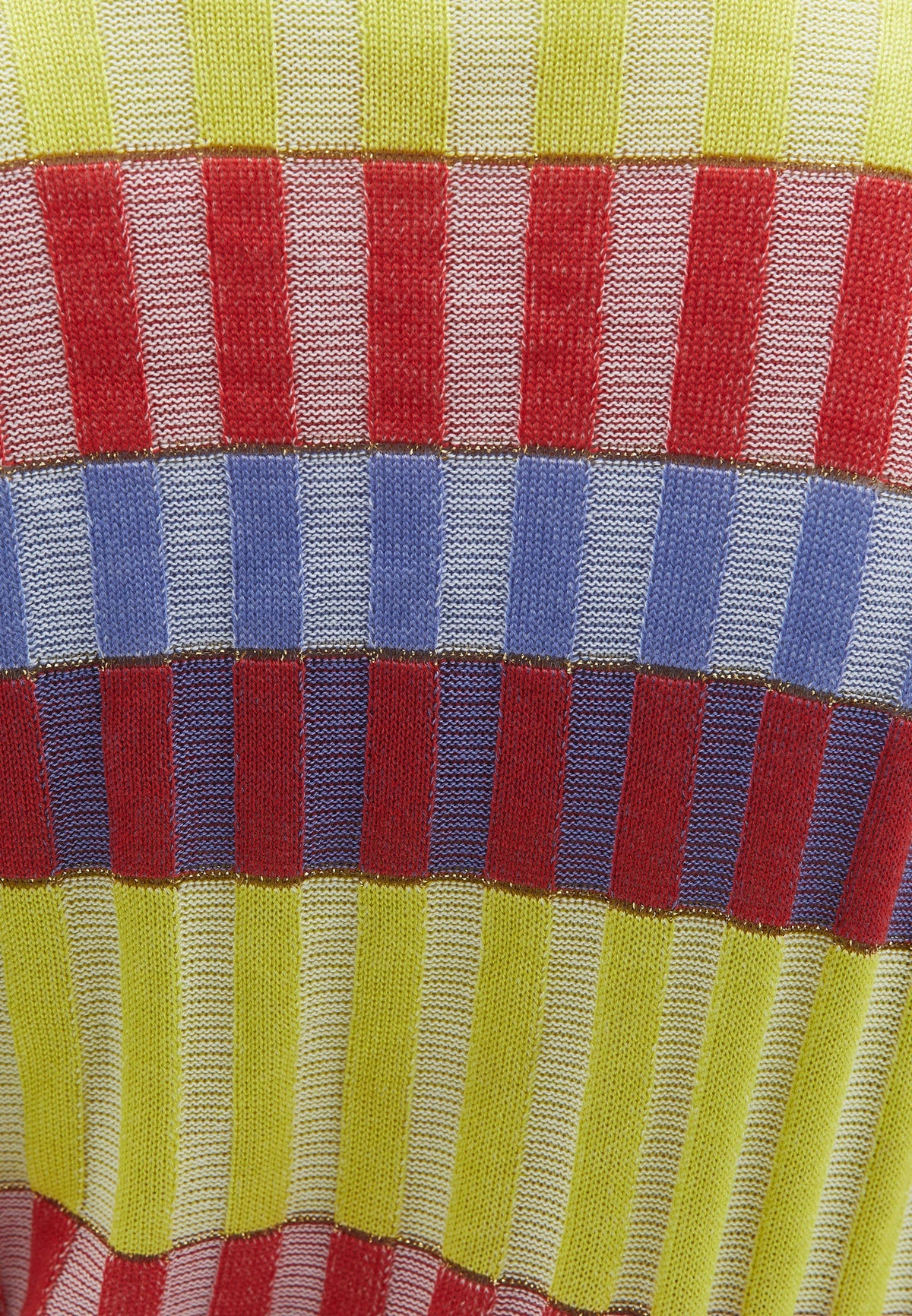 Loose Fit V Neck Button Detailed Cardigan - STRIPE COMB