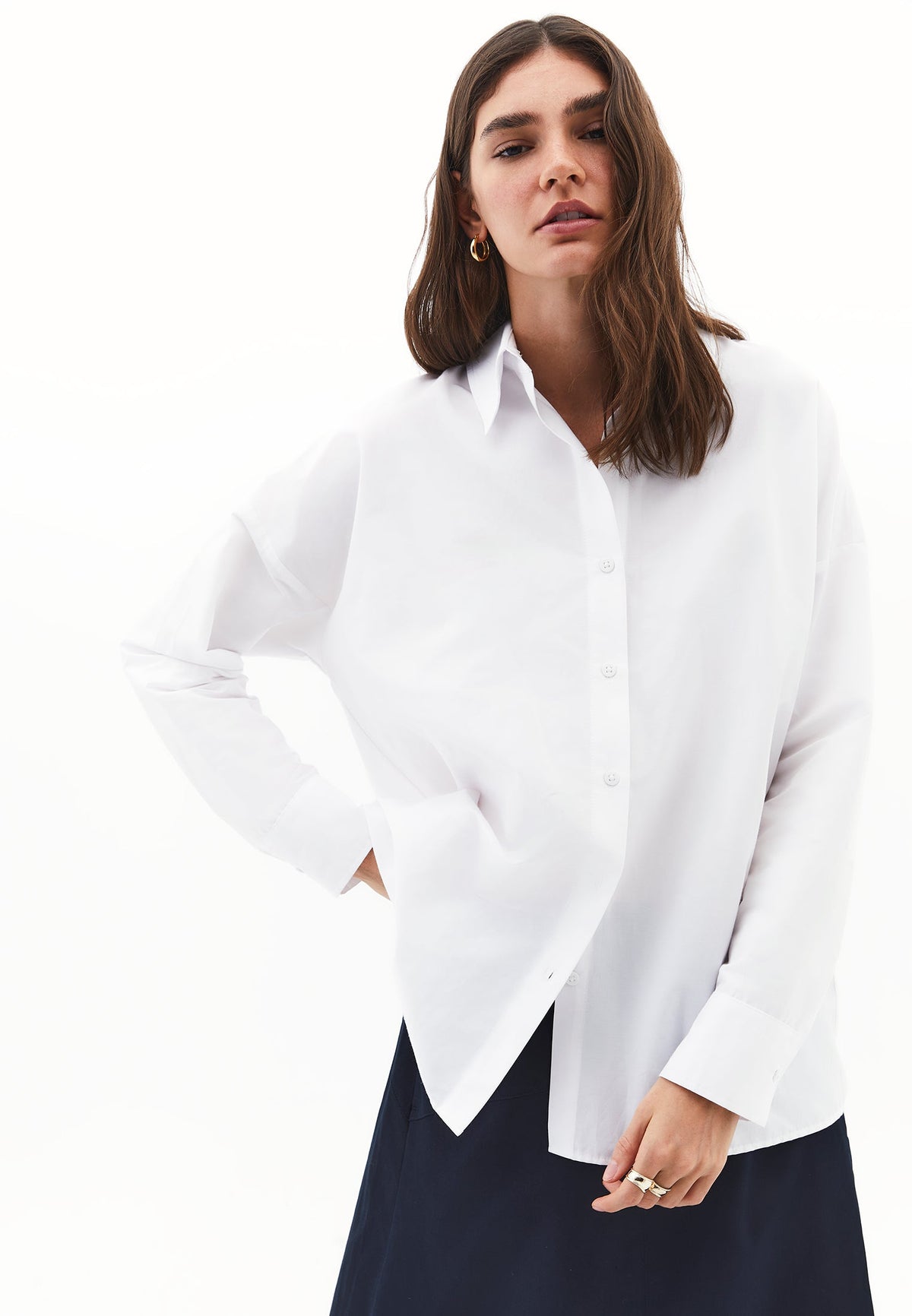 Tunic Shirt - WHITE