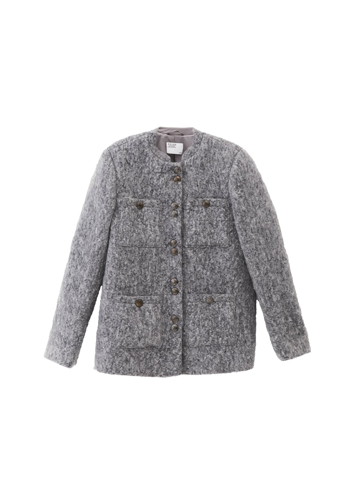 Oversize Blazer Jacket - WILD DOVE