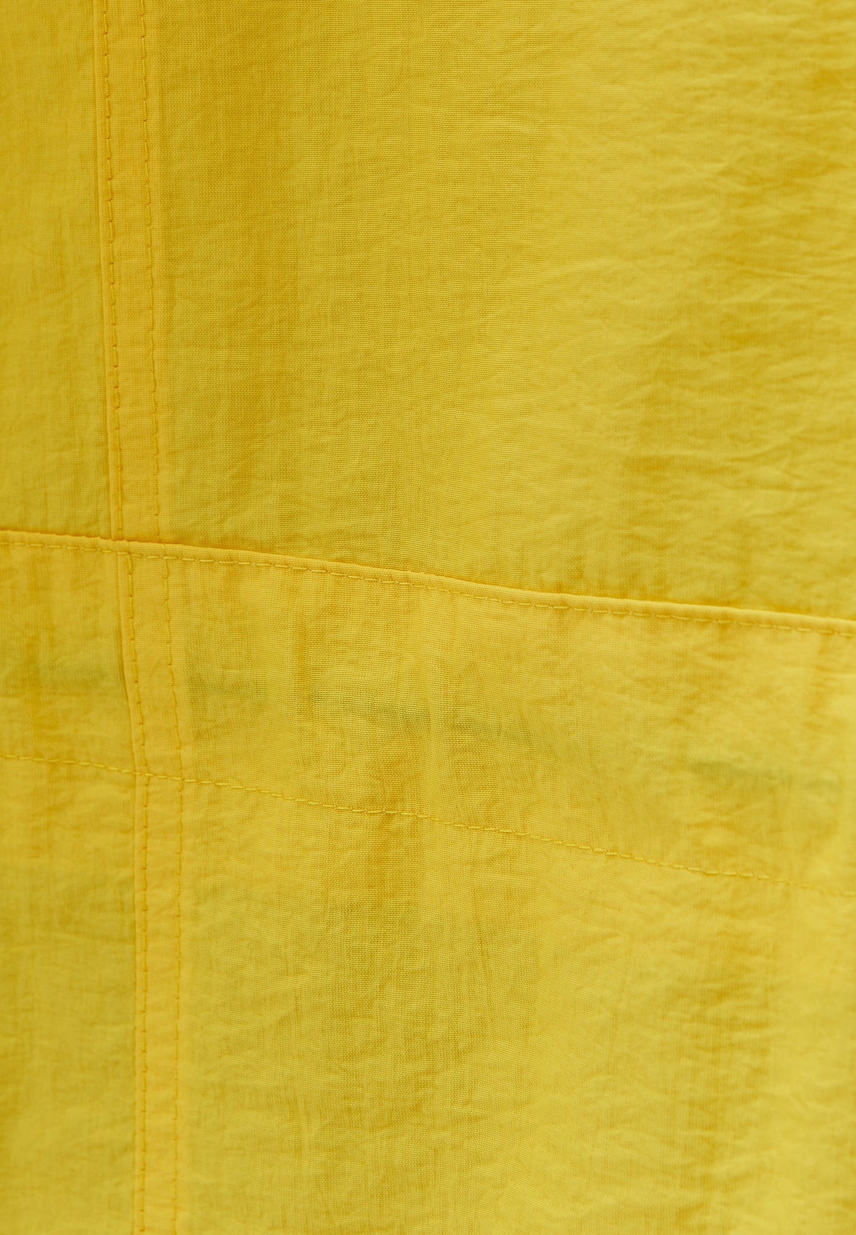 Tunic Length Long Sleeve High Neck Jacket - YELLOW BALLOON